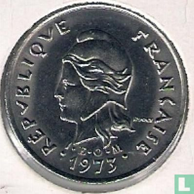 Nieuw-Caledonië 10 francs 1973 - Afbeelding 1