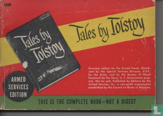 Tales by Tolstoy  - Afbeelding 1