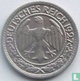 Duitse Rijk 50 reichspfennig 1927 (D) - Afbeelding 1
