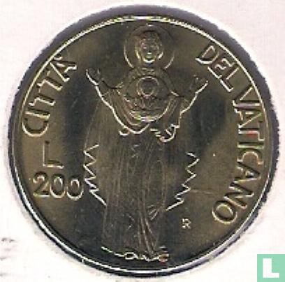 Vaticaan 200 lire 1990 - Afbeelding 2