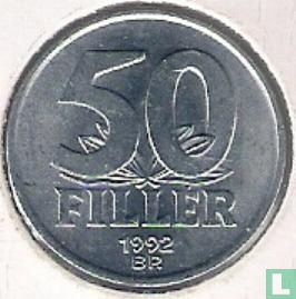 Hongarije 50 fillér 1992 - Afbeelding 1