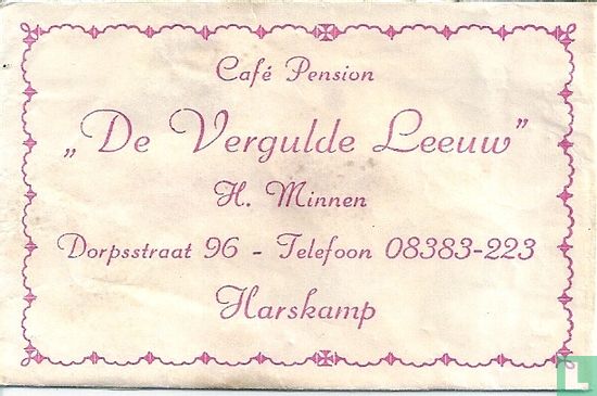 Café Pension "De Vergulde Leeuw" - Afbeelding 1