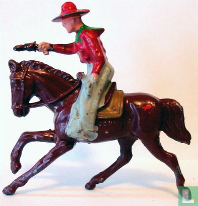 Cowboy on horseback - Image 2