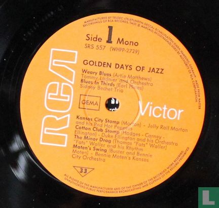 The Golden Days of Jazz - Afbeelding 3