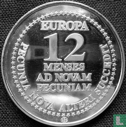 Nederland 10 cent "Europa 12 Menses ad Novam Pecunia" - Image 2