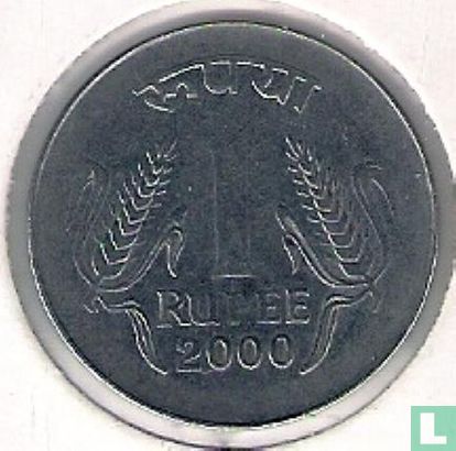 Inde 1 roupie 2000 (Calcutta) - Image 1