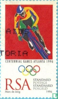 Olympische spelen STANDARD POSTAGE STANDAARD POSGELD (1996) Zuid