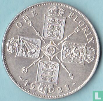 Verenigd Koninkrijk 1 florin 1923 - Afbeelding 1