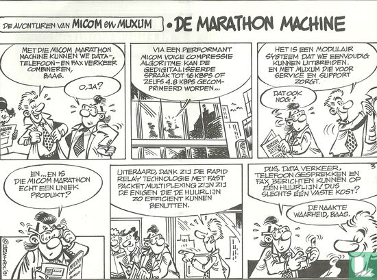 De Marathon machine  - Afbeelding 1