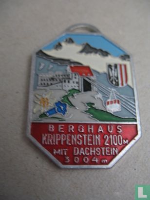 Berghaus Krippenstein 2100 m mit Dachstein 3004 m - Afbeelding 1