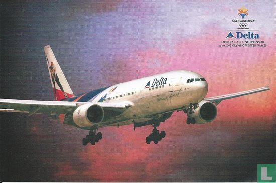 Delta Airlines - Boeing 777 (Olympiade Salt Lake City 2002)
