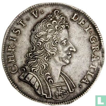 Danemark 1 kroon 1694 - Image 2