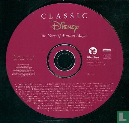 Classic Disney: 60 Years of musical magic Volume 4 - Bild 3