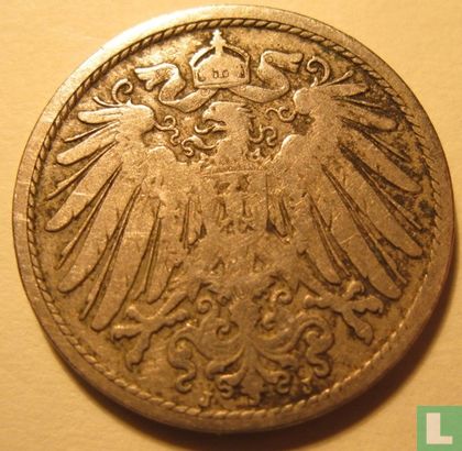 Empire allemand 10 pfennig 1896 (J) - Image 2