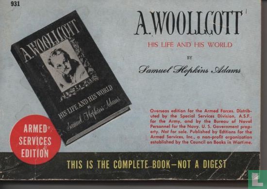 A. Woollcott, his life and his world  - Bild 1