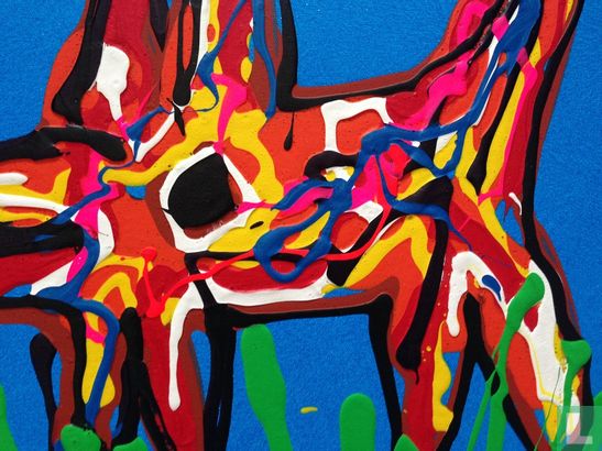 Hond blauw - Afbeelding 2