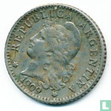 Argentinië 5 centavos 1909 - Afbeelding 1