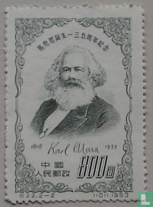135ste verjaardag Karl Marx