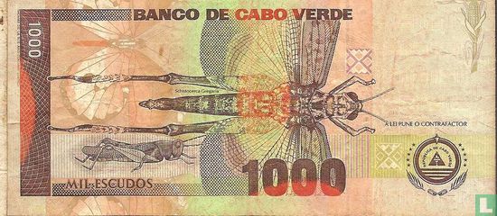 Kap Verde 1.000 Escudos 1992 - Bild 2