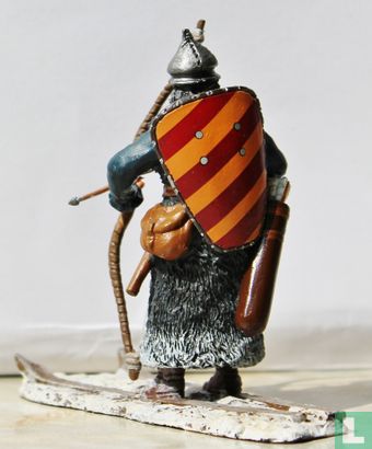 Lithuanian warrior on skis The 13th Century Baltic Crusades - Afbeelding 2