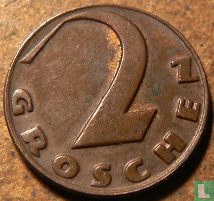Oostenrijk 2 groschen 1935 - Afbeelding 2