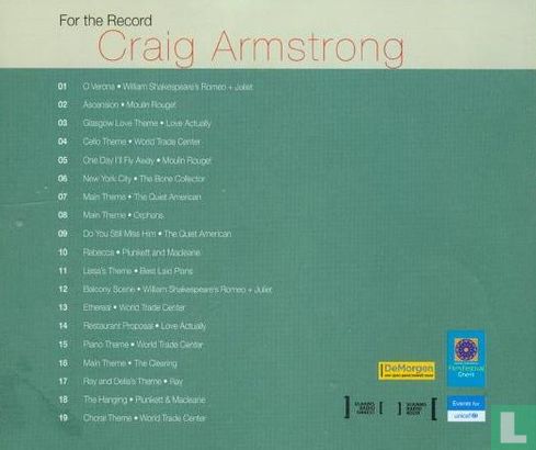 Craig Armstrong: For the record - Afbeelding 2