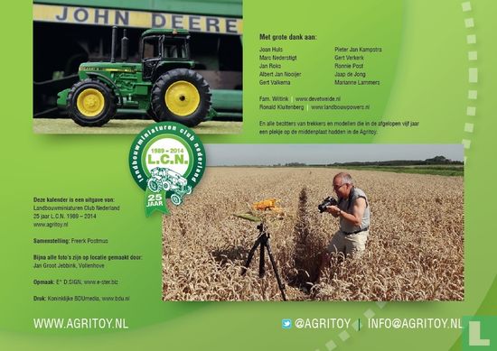 Landbouwminiaturen Club Nederland - kalender 2014 - Image 2