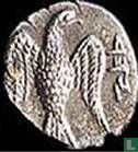 Yehud, AR half gerah, Persian Rule, 375-333 BC, unknow ruler - Image 2