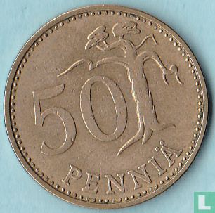 Finnland 50 Penniä 1968 - Bild 2