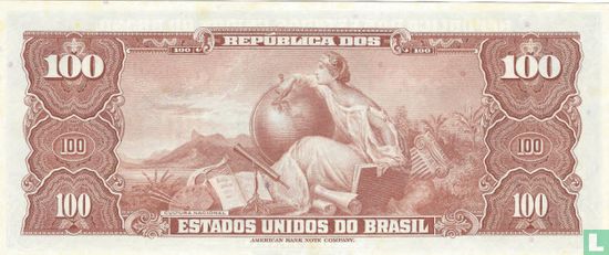 Brasilien 100 Cruzeiros - Image 2