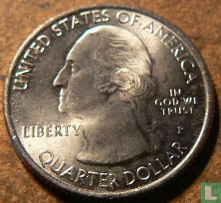 Verenigde Staten ¼ dollar 2013 (P) "White Mountain" - Afbeelding 2