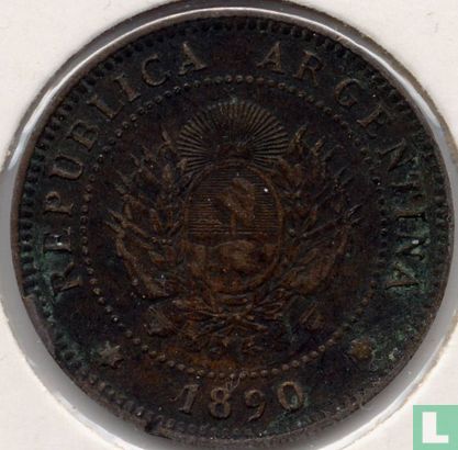 Argentinië 1 centavo 1890 - Afbeelding 1