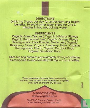 Green Tea Pomegranate - Image 2