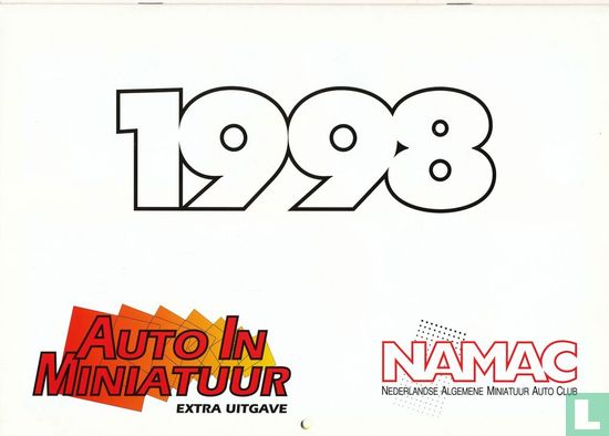 Auto In Miniatuur Kalender 1998 - Bild 1
