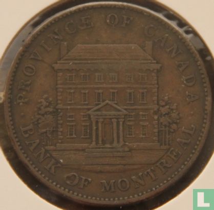 Lower Canada 1 penny 1842 - Afbeelding 2