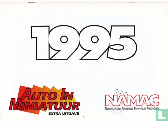 Auto In Miniatuur Kalender 1995 - Image 1
