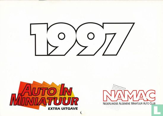 Auto In Miniatuur kalender 1997 - Image 1