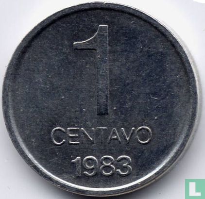 Argentinien 1 Centavo 1983 - Bild 1