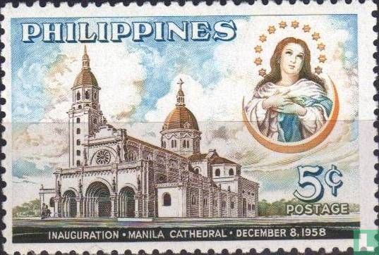 Inauguratie Kathedraal Manila