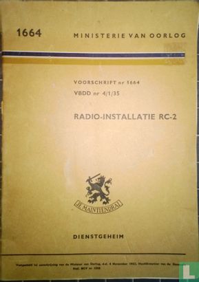 Radio-installatie RC-2 - Afbeelding 1