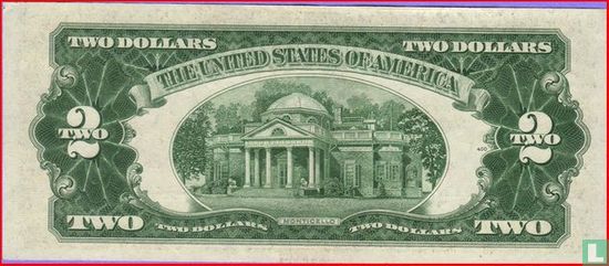 Dollars des États Unis 2 1953 - Image 2