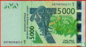 5000 Francs - Image 1