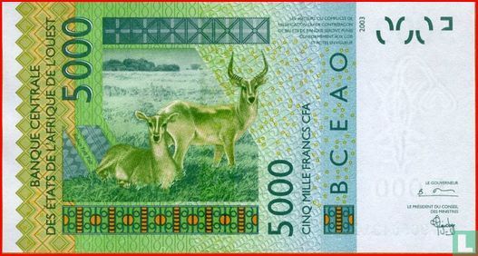 5000 Francs - Image 2