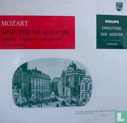 Mozart Sinfonie nr. 40 KV 550 - Image 1