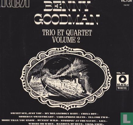 Benny Goodman Trio and Quartet Volume 2 (1935-1938) - Afbeelding 1