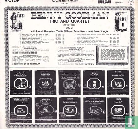 Benny Goodman Trio and Quartet Volume 2 (1935-1938) - Afbeelding 2