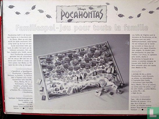 Pocahontas Familiespel - Afbeelding 3