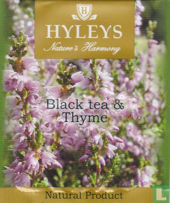 Black tea & Thyme  - Afbeelding 1