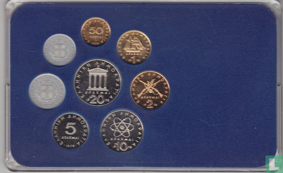 Greece year set 1978 (PROOF) - Image 2