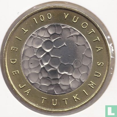 Finland 5 euro 2008 "100 years Helsinki University of Technology & Finnish Academy of science and letters" - Image 2